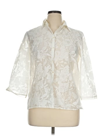 Jh Collectibles 3/4 Sleeve Blouse (view 1)