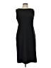 George Solid Black Casual Dress Size 10 - photo 1