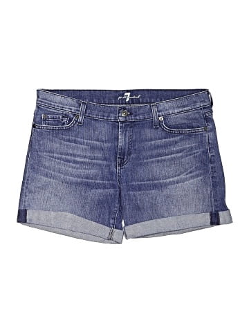 7 For All Mankind Denim Shorts (view 1)