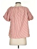 Chenault Red Short Sleeve Blouse Size S - photo 2