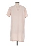 Bobeau Solid Tan Casual Dress Size M - photo 2