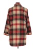 Adora Plaid Brown 3/4 Sleeve Button-Down Shirt Size L - photo 2