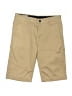 Volcom Solid Tan Khaki Shorts Size 14 - photo 1