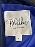 Blithe Stars Blue Cocktail Dress Size 4 - photo 7