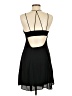Express 100% Polyester Solid Black Cocktail Dress Size 6 - photo 2