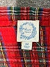 Blue Rain 100% Polyester Plaid Red Casual Dress Size M - photo 7