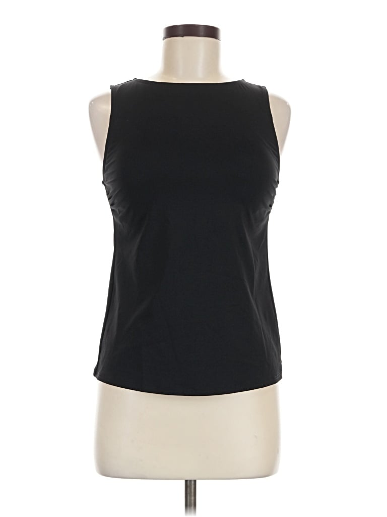 Pre-owned Lands' End Sleeveless T-shirt In Black