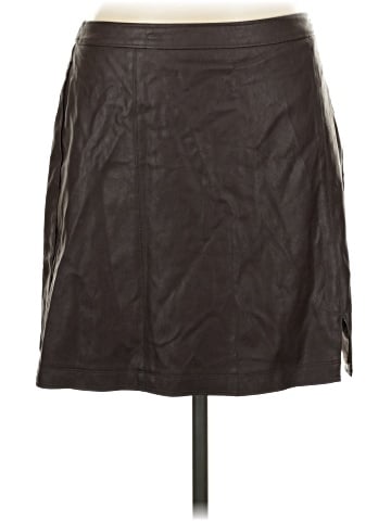 Abercrombie & Fitch Faux Leather Skirt (view 1)