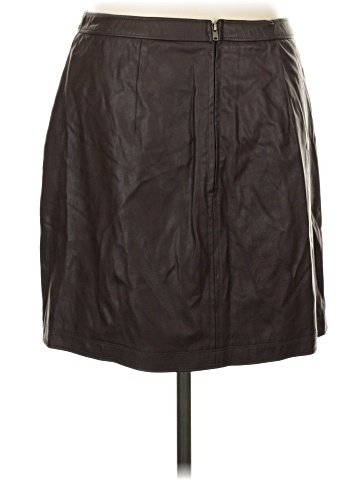 Abercrombie & Fitch Faux Leather Skirt (view 2)