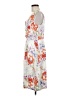 Pendleton 100% Silk Floral White Casual Dress Size 8 - photo 5