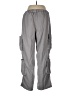 Shein Curve 100% Polyester Gray Cargo Pants Size 0X - photo 2