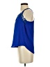 Mine 100% Cotton Blue Sleeveless Blouse Size S - photo 5