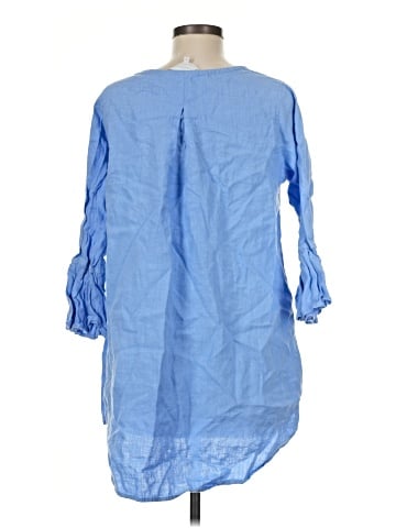 Crown Linen Designs 3/4 Sleeve Blouse (view 2)