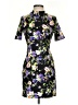 Collusion Floral Black Casual Dress Size 4 - photo 1