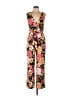 Derek Heart Floral Pink Jumpsuit Size XL - photo 1