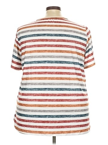 Shein Curve Short Sleeve T-Shirt (view 2)