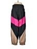 DKNY 100% Polyester Color Block Black Track Pants Size M - photo 2