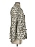 Velvet 100% Cotton Animal Print Silver Jacket Size S - photo 4