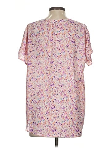 Pleione Short Sleeve Blouse (view 2)