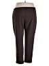 Woman Within Solid Brown Active Pants Size 22W - photo 2