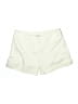 Express Design Studio Solid Ivory White Khaki Shorts Size 2 - photo 1