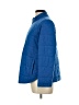 J.Jill Solid Blue Jacket Size L - photo 5