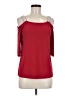 Atelier Red 3/4 Sleeve Top Size M - photo 1