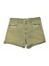 Universal Thread Solid Green Denim Shorts Size 12 - photo 1