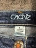 Cache Chevron-herringbone Blue Jeans Size 6 - photo 7