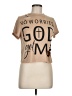 Jasmine Tan Short Sleeve Top Size M - photo 1