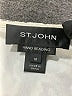 St. John 100% Nylon Ivory Sleeveless Blouse Size M - photo 7