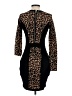 Milly Animal Print Black Cocktail Dress Size S - photo 2
