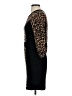 Milly Animal Print Black Cocktail Dress Size S - photo 5