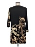 Rafaella Paisley Black Cocktail Dress Size M - photo 2
