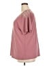 89th & Madison Burgundy Short Sleeve Blouse Size 2X - photo 5