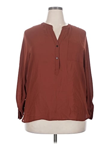 Bar III 3/4 Sleeve Blouse (view 1)