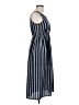 Temt 100% Polyester Stripes Blue Casual Dress Size 8 - photo 4
