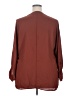 Bar III 100% Polyester Brown 3/4 Sleeve Blouse Size XXL - photo 2