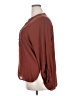 Bar III 100% Polyester Brown 3/4 Sleeve Blouse Size XXL - photo 5