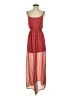 Forever 21 100% Polyester Red Casual Dress Size S - photo 1