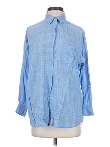 & Other Stories Long Sleeve Button-Down Shirt (view 1)