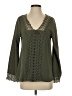 Illa Illa Green Long Sleeve Blouse Size S - photo 1