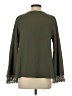Illa Illa Green Long Sleeve Blouse Size S - photo 2