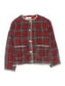 H&M Plaid Red Cardigan Size 8 - 10 - photo 1