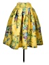 ASOS Print Yellow Formal Skirt Size 4 - photo 2
