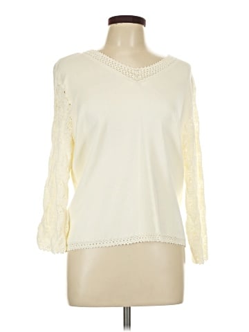 JM Collection Pullover Sweater (view 1)