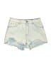 Rewash 100% Cotton Blue Denim Shorts Size 7 - photo 1