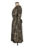 212 Collection Animal Print Tan Cocktail Dress Size M - photo 5
