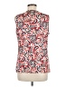 Etcetera 100% Polyester Red Sleeveless Blouse Size 6 - photo 2