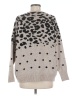 John & Jenn 100% Polyester Animal Print Gray Pullover Sweater Size M - photo 2